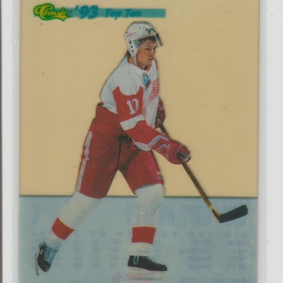 RARE Todd Harvey 1993 Classic '93 Top Ten Acetate Card #DP9 (Clear/See-through) - Picture 1 of 2